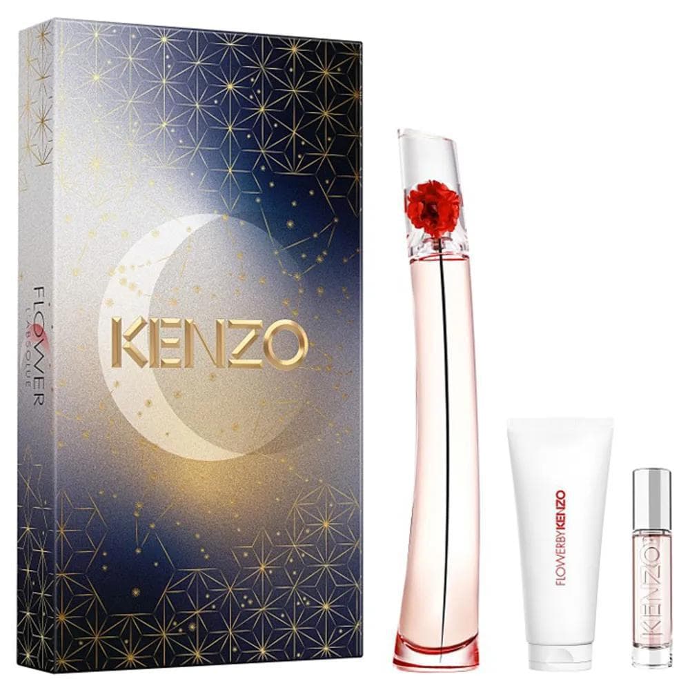Kenzo Flower L'absolue Epv 100ml + Leche Corporal  + Vaporizador De Bolso (Kenzo)