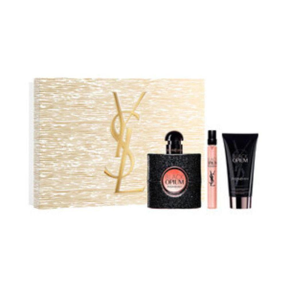 Yves saint laurent black opium eau de parfum  50ml + leche corporal 50ml + epv 10ml (Yves saint laurent)