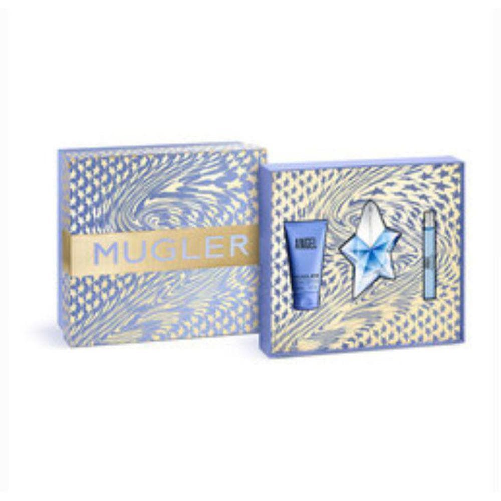 Mugler angel eau parfum 50ml recargable +  eau parfum 10ml + body lotion 50ml (Mugler)