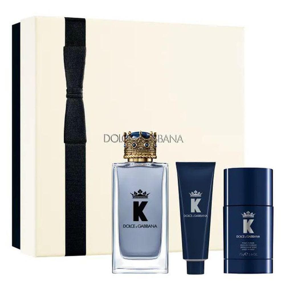 D&G K Eau Toilette 100ml +Gel Ducha 50ml + Deo 75ml (Dolce & Gabbana)