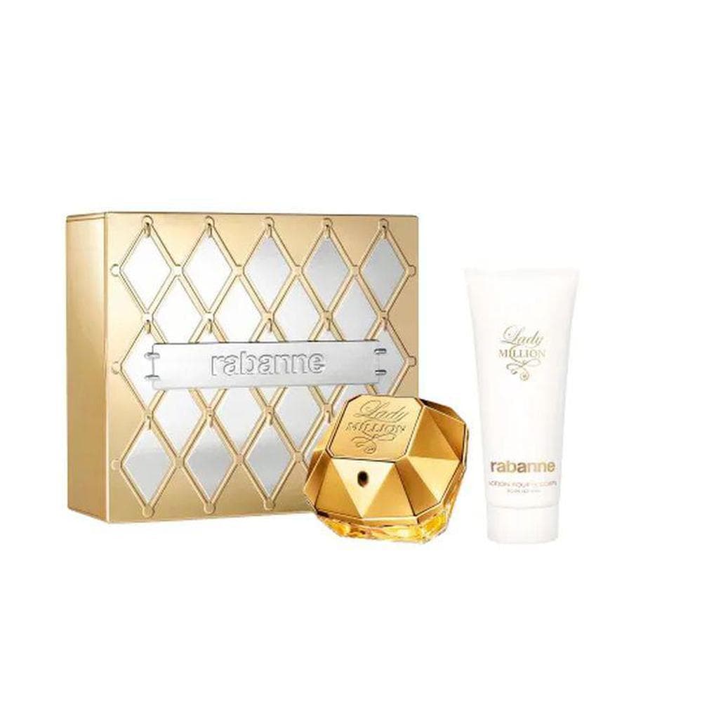 Paco Rabanne Lady Million Eau De Parfum 80ml + Sensual Loción Corporal 100 Ml + Eau De Parfum 5 Ml (Paco Rabanne)