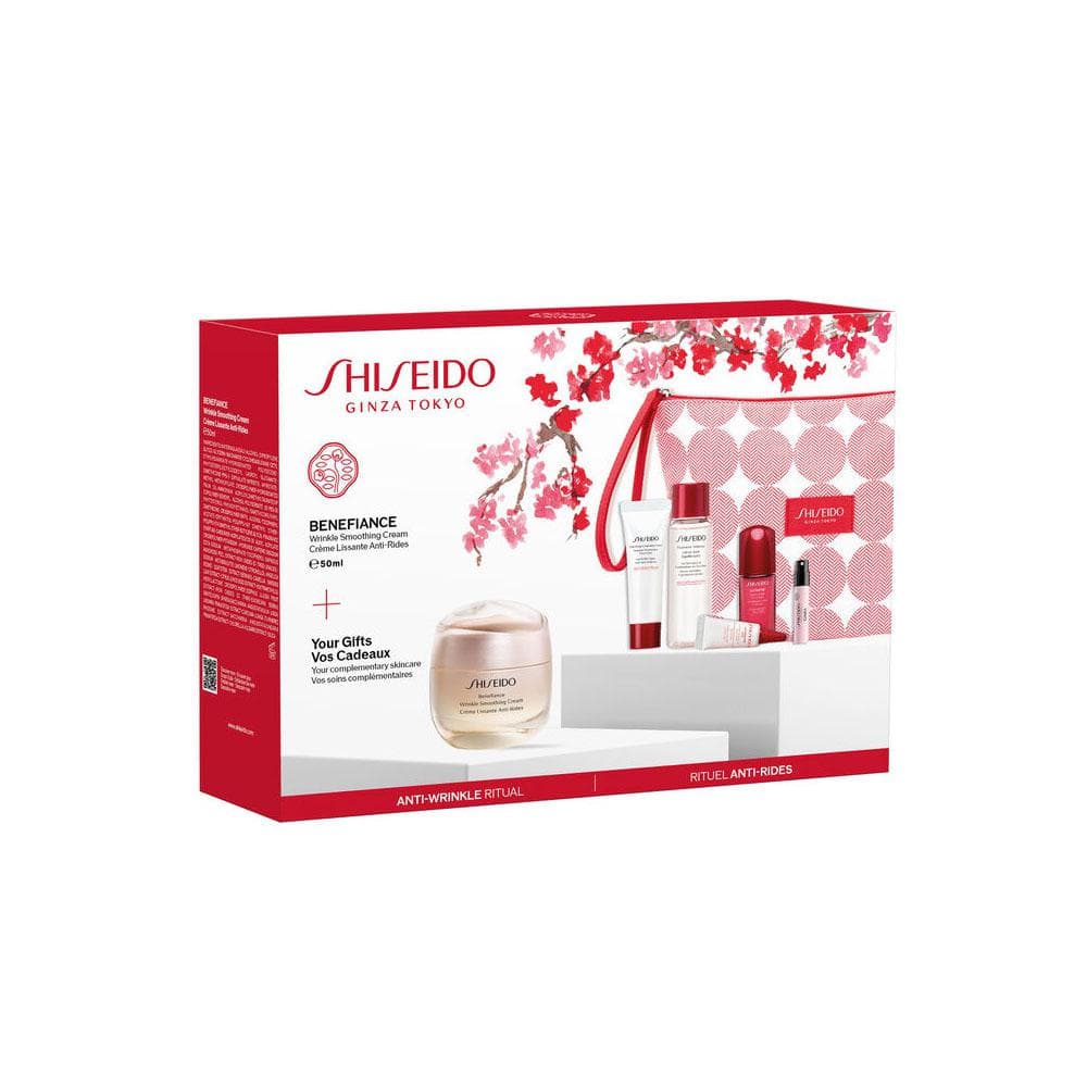 Shiseido Benefiance Wrinkle Smoothing Crema 50ml + Jabon Limpiador 15ml + Tonico 30ml + Ultimate Power 10ml (Shiseido)