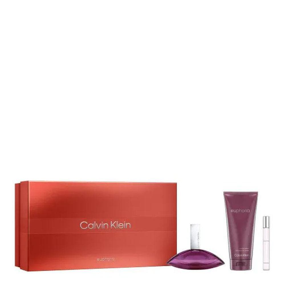 Calvin Klein Euphoria Eau De Parfum 100ml + Eau De Parfum 10ml + Leche Corporal 100ml (Calvin Klein)