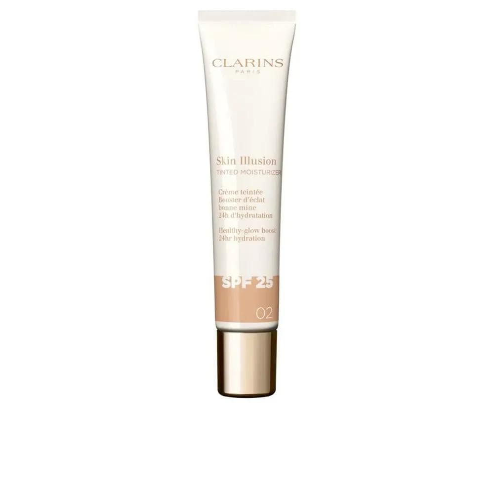 Clarins skin illusion tinted spf35 02