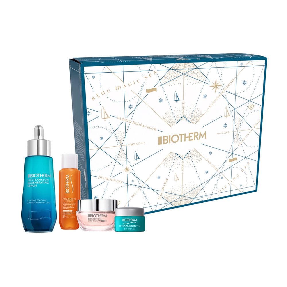 Biotherm life plankton elixir bioserum 50ml +uplift 15ml + uplift noche 15ml + life plankton ojos 5ml (Biotherm)